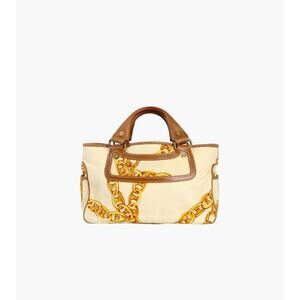 CELINE Beige Printed Tote Bag A-A31994